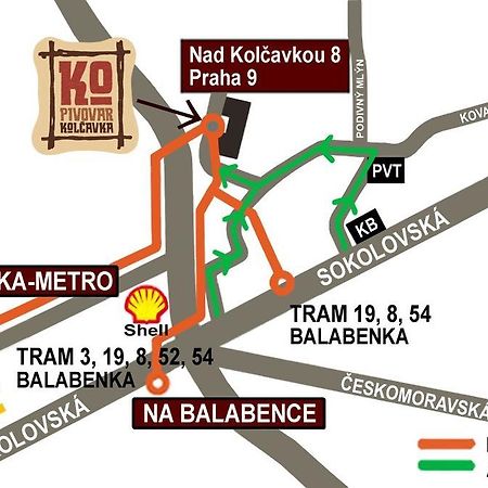 Hotelove Pokoje Kolcavka Prague Ngoại thất bức ảnh